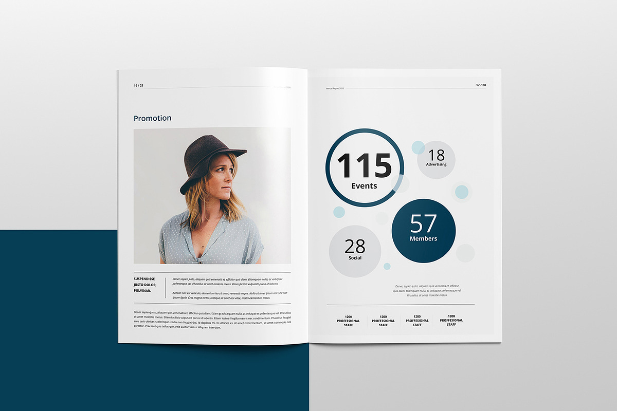 Annual Report 2023 | 28 Pages, a Brochure Template by Pro-Gh (Photo 9 of 14)