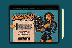Organism - Ink System (Procreate), a Brush Add-On by G.A.R.M. Company