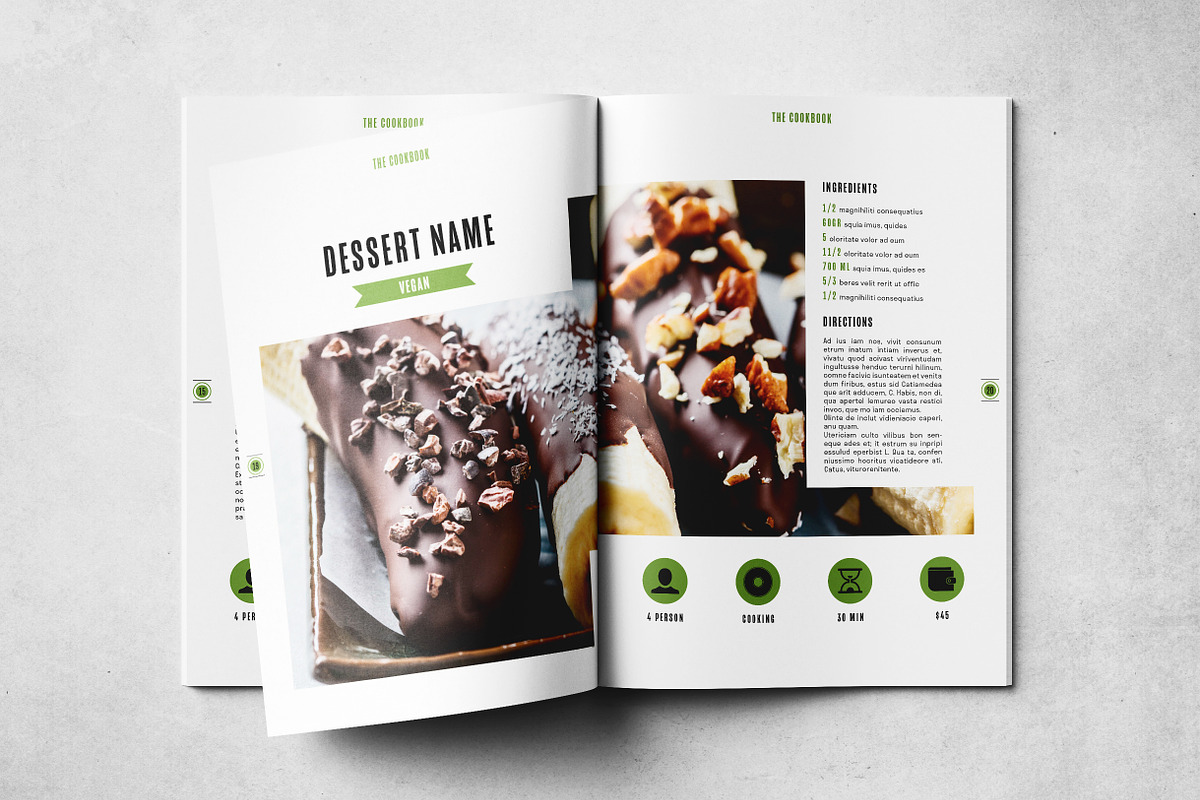CookBook Layout Template, a Brochure Template by Grkic Creative (Photo 11 of 13)