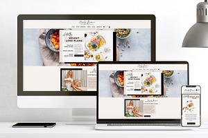 Wix Nutritionist Blog Template