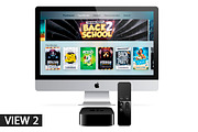 Apple TV 4 (2015) Vector MockUp(PSD), a Mockup by Alex_Yanko (Thumbnail 3 of 5)