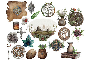 Celtic Journey Clipart Collection