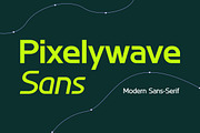Pixelywave Sans Serif Modern Font, a Sans Serif Font by UICreative (Thumbnail 1 of 13)