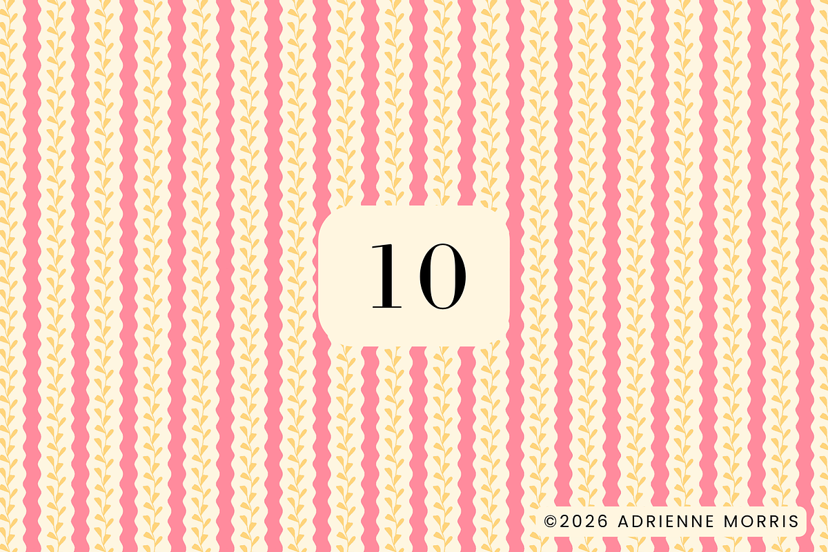 Minimalist Botanical Pattern Bundle, a Pattern Graphic by Adrienne Morris (Photo 12 of 14)