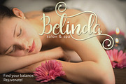 Saldina Script, a Script Font by vanroem (Thumbnail 2 of 13)