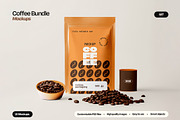 Coffee Pouch Packaging Mockup Set, a Cups & Container Mockup by Mego-studio (Thumbnail 1 of 10)
