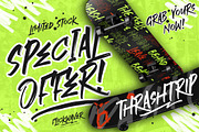 FlickWaver - Freestyle Brush Font, a Font by agnyhasyastudio (Thumbnail 2 of 12)