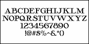 Monthly Issue JNL, a Slab Serif Font by Jeff Levine Fonts (Thumbnail 3 of 5)