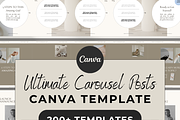 Ultimate Carousel Posts Bundle, a Social Media Template by createwithsarina (Thumbnail 1 of 5)