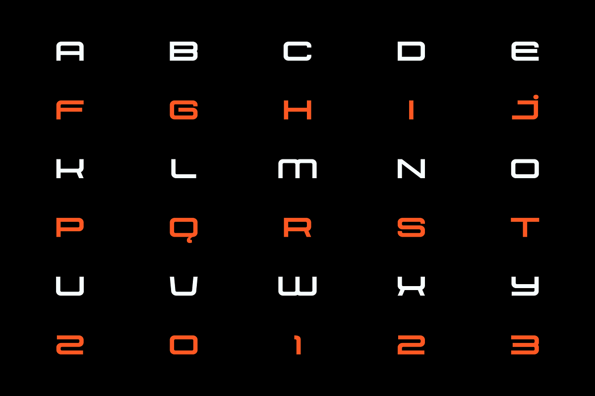Iqarus Futuristic Sans Serif, a Sans Serif Font by alpercakici (Photo 15 of 15)