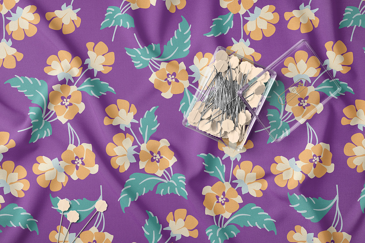 Tropical Floral Pattern Bundle, a Pattern Graphic by StudioGlouna (Photo 6 of 9)