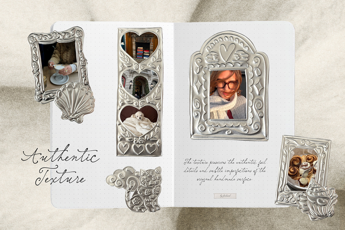 70+ Vintage Foil Frame & Elements, an Object Graphic by Feelsoul (Photo 8 of 11)