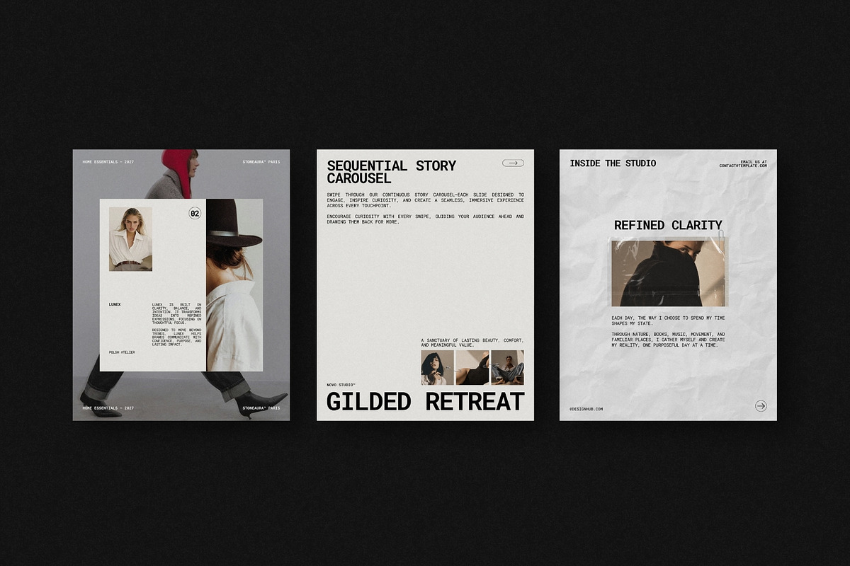 ZENO | Social Media Kit (II), a Social Media Template by The Aesthetic Studio (Photo 6 of 10)