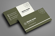 Simple Business Card Layout, a Business Card Template by ContestDesign (Thumbnail 2 of 4)