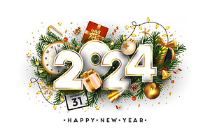 Happy New Year 2024 Numbers