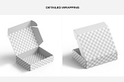 Cardboard Shipping Mailer Box Mockup, a Packaging Mockup by Ram Studio LLC (Thumbnail 5 of 14)