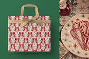 Jolly Christmas Bows Pattern, a Pattern Graphic by Schatzi Graphik (Thumbnail 3 of 7)
