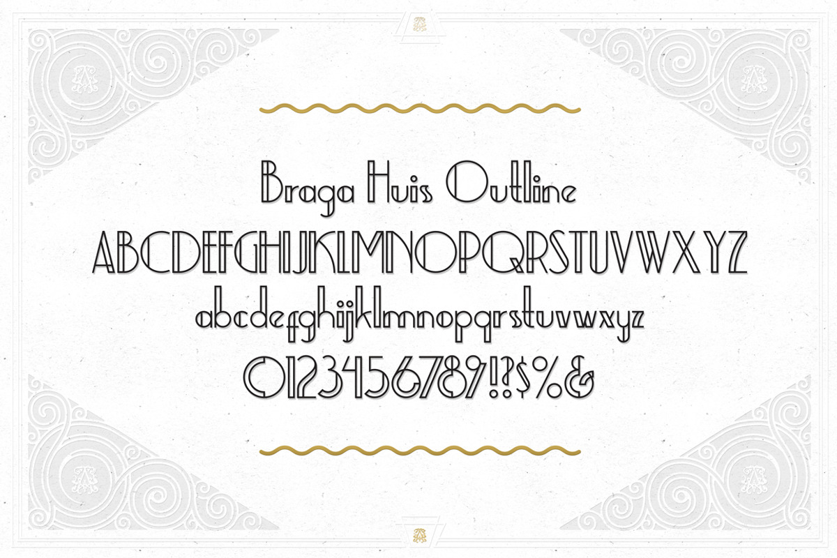 Braga Huis, a Sans Serif Font by Juru Aksara (Photo 3 of 9)