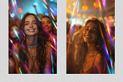 Kaleidoscopic Light Streams Overlays, a Brushes & More by PhotoSpirit (Thumbnail 6 of 8)
