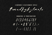 Hajime Script Font Duo Free Sans, a Script Font by Maulana Creative (Thumbnail 6 of 9)