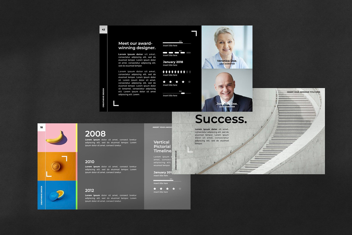 Crate PowerPoint Template, a Presentation Template by Creathrive Design (Photo 3 of 6)