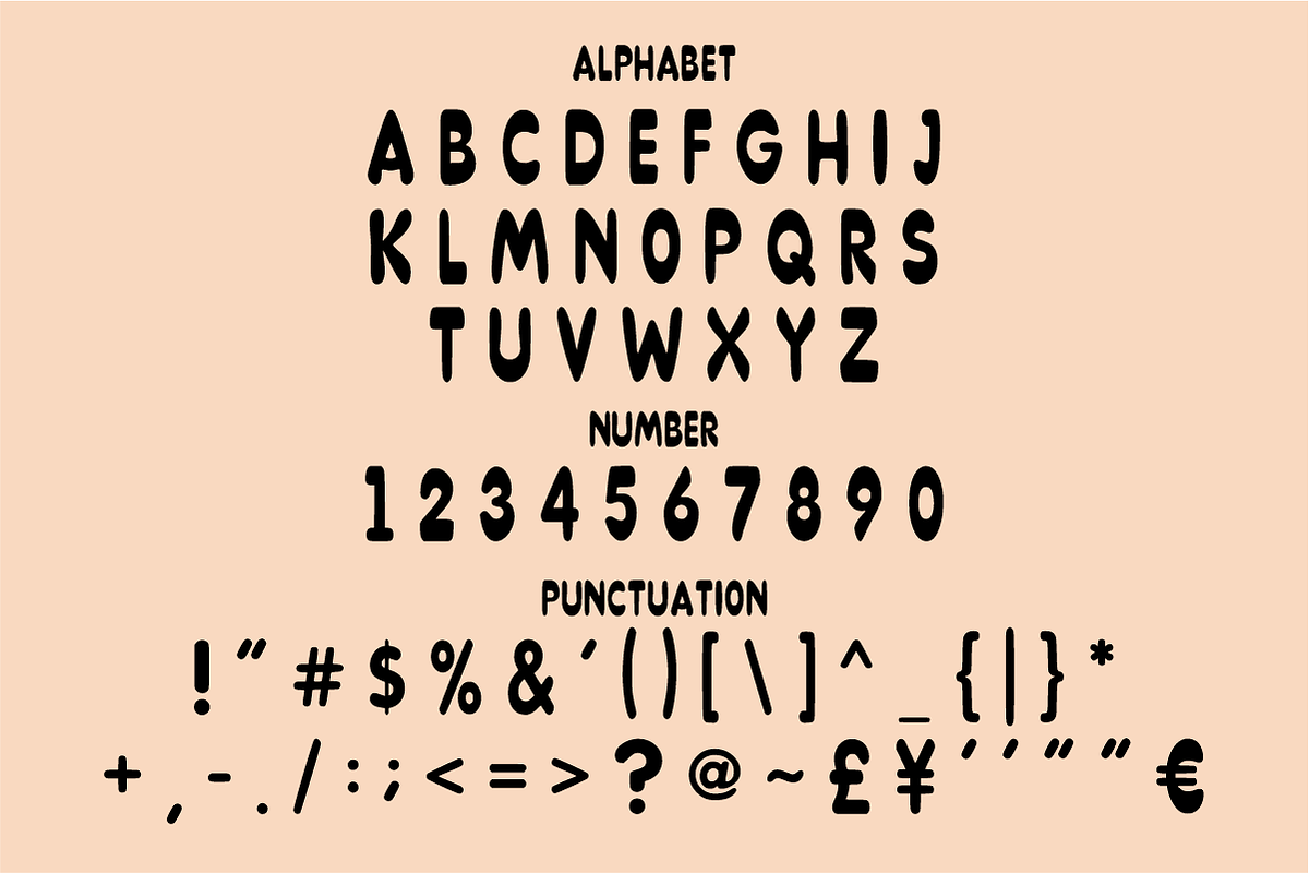 Retro Bubble - Puffy Display Font, a Sans Serif Font by KiddoGlyphs Studio (Photo 4 of 5)