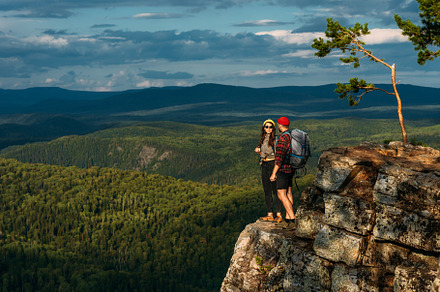 Backpacking trip, a Person Photo by SOTNIKOV_MISHA