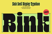 TNSC Bink - Slab Serif Display, a Slab Serif Font by The Native Saint Club (Thumbnail 1 of 16)