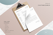 One Page Resume Template, a Resume Template by DemeDesign (Thumbnail 3 of 5)