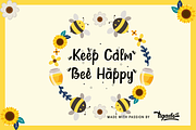 Summerbee | Summer Sunflower Bee, a Font by Tigadestd Type (Thumbnail 4 of 9)