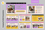 Company Profile Powerpoint, a Presentation Template by Sixtemp (Thumbnail 1 of 3)