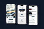 Electric Car Figma Landing Page, a Landing Page Template by Supanium Studio (Thumbnail 2 of 5)