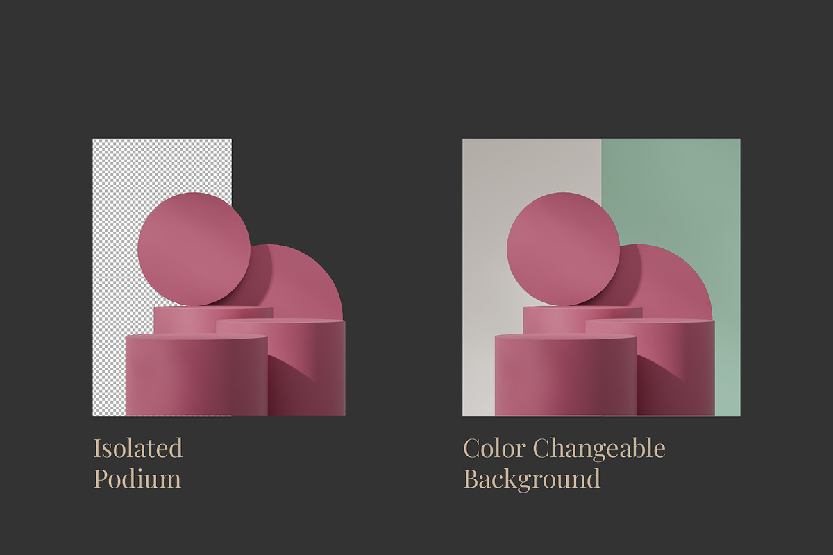 5 Podium with Transparent Background, a Background Graphic by faustudio (Photo 2 of 7)