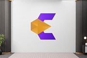 E Diamond Logo, a Branding & Logo Template by ganuDESIGN (Thumbnail 1 of 4)