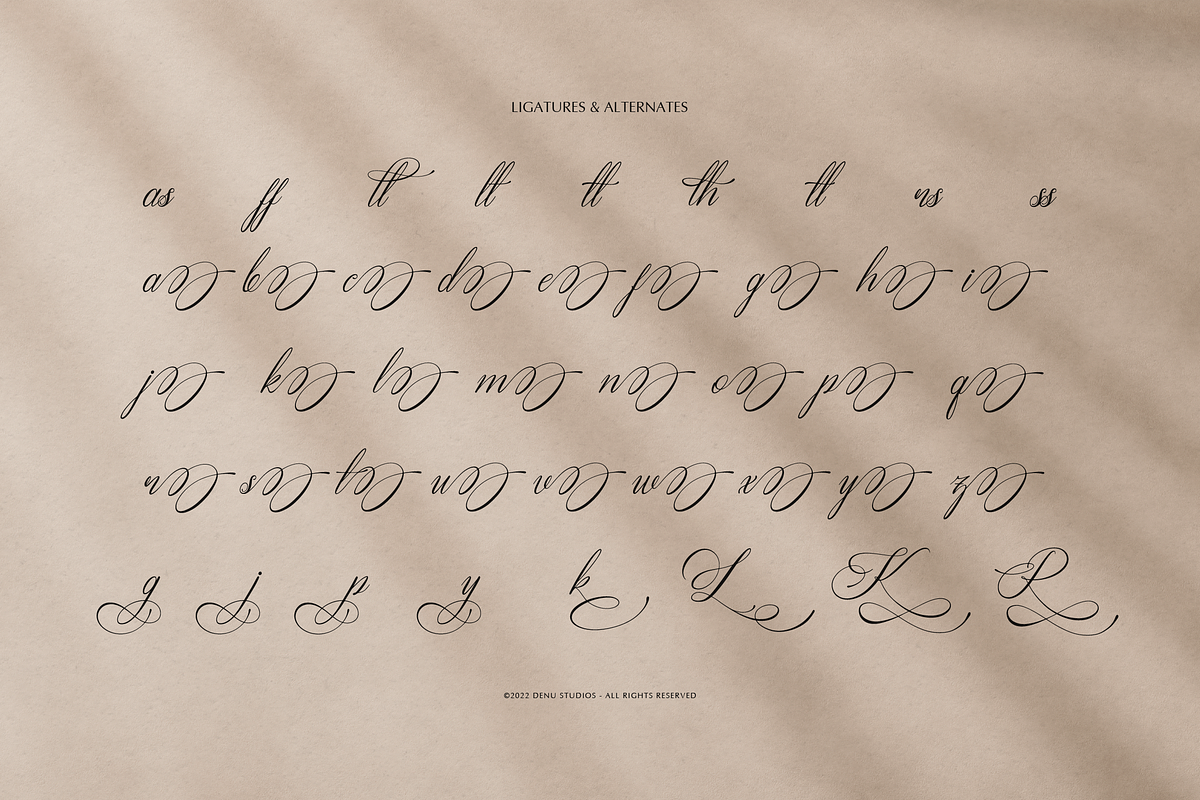 Marbelyn Walenstan Calligraphy, a Blackletter Font by Denustudios (Photo 11 of 12)