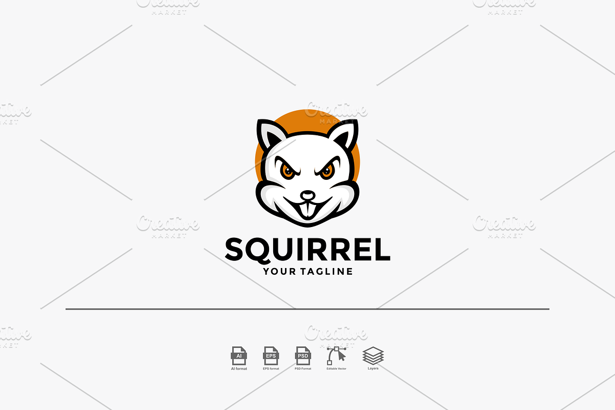 Squirrel logo, a Branding & Logo Template by Balakosa.std