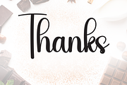 Chocolate | Script Font, a Handwritten Font by Scratchones (Thumbnail 9 of 9)
