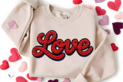 Faux Knitted Yarn Groovy Love PNG, an Illustration by Canvas Craft (Thumbnail 5 of 7)