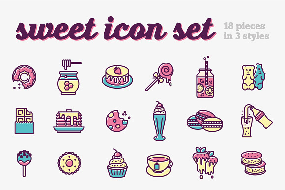 Sweet Icon Set