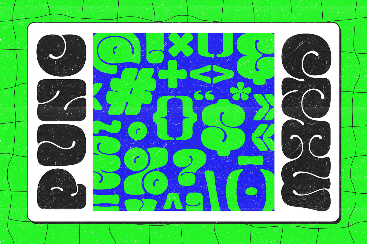 Bubble Brown Typeface, a Symbol Font by alit design (Photo 18 of 23)