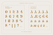 Nognathy - Artistic Serif Font, a Serif Font by Cruzine (Thumbnail 5 of 9)