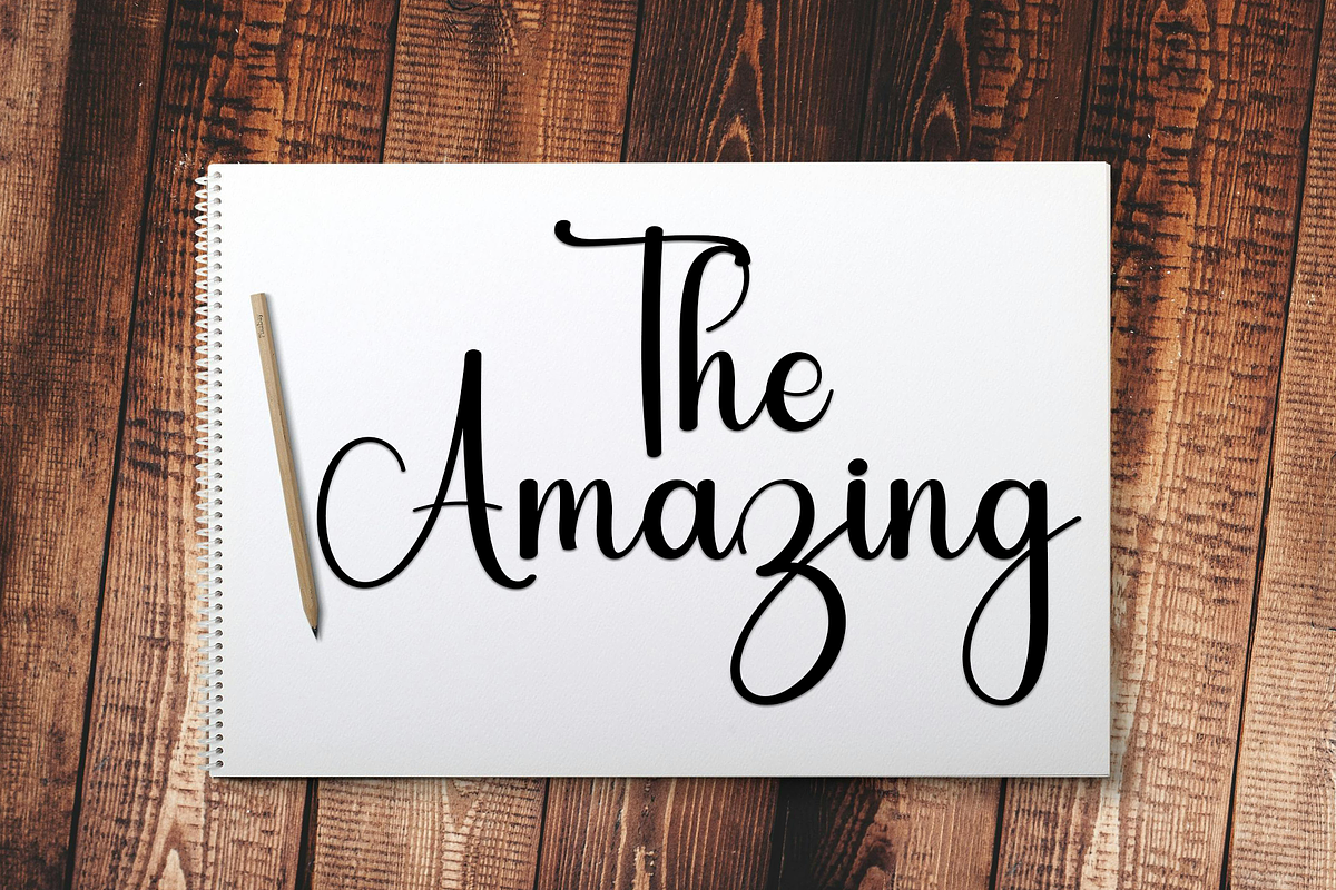 Wish Boho, a Script Font by InermediaSTUDIO (Photo 2 of 8)