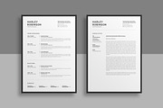 Resume/CV, a Resume Template by deviserpark (Thumbnail 2 of 4)