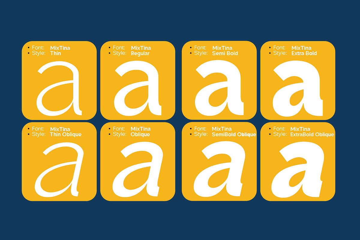 MixTina, a Sans Serif Font by LuhopCreative (Photo 8 of 14)