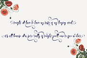 Qalinda, a Script Font by Jhoen (Thumbnail 4 of 5)