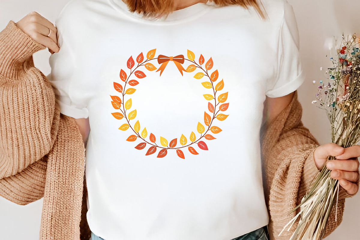 Coquette Fall Autumn Halloween Frame, an Illustration by Canvas Craft (Photo 4 of 7)