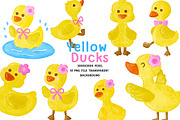 Yellow Duck PNG Clipart Hand Painted, an Animal Illustration by Nattapohncha (Thumbnail 1 of 3)
