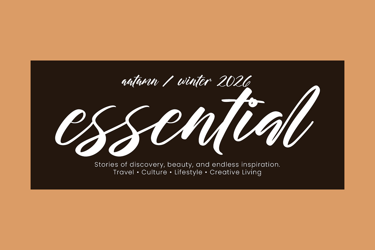 Stamlosee, a Script Font by operatype.co (Photo 4 of 8)