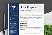 Nursing RESUME Template / MS Word, a Resume Template by LevelUpResume (Thumbnail 1 of 5)