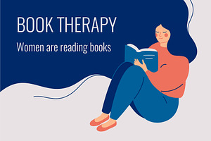 Women are reading books